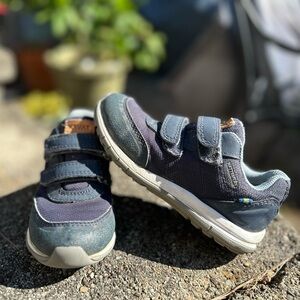 Waterproof Kavat Blue Kids Sneakers with Velcro Straps